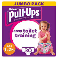 Huggies Pull Ups Day Time Girls 1 2 5 Years Potty Training