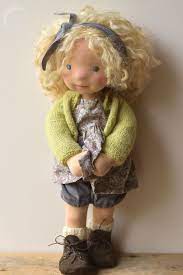 Brianna 17 Natural Fibre Art Doll By Waldorfdollshop Waldorf Doll Waldorf Dolls Fabric Dolls