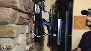 There's also a huge trend with families hanging their television on their fireplace. Mounting A Tv Above A Fireplace With Full Video Tutorial Fixthisbuildthat
