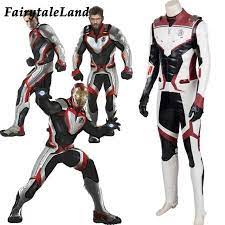 Beautiful Avengers Endgame Cosplay Uniform Quantum Space Time Travel Suit Jumpsuit Costume Cosplay From Top Store Super Heroi Cosplay Moda