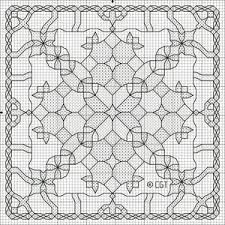 Free Christmas Kaleidoscope Cross Stitch Patterns Free