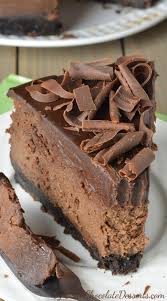 Refer to this recipe or pierre herme uses pate sucree (baked, grind into powder, add 100g softened butter, and bake again) note: Triple Chocolate Cheesecake With Oreo Crust Omg Chocolate Desserts