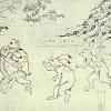 鳥獣(ちょうじゅう) • (chōjū) (kyūjitai 鳥獸, historical kana てうじう). 1