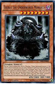 Send 1 monarch spell/trap card from your hand to the graveyard; Yu Gi Oh Erebus The Underworld Monarch Sr01 En001 Structure Deck Emperor Of Darkness Edition Ultra Rare Buy Online In Bulgaria At Desertcart 23726858