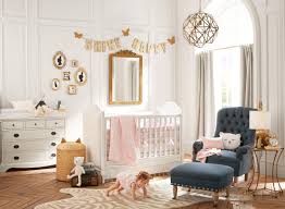 Pottery barn kids is a longtime favorite of people who have a clean and stylish aesthetic. Pink And Gold Nursery