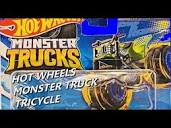 HOT WHEELS MONSTER TRUCK TRICYCLE - YouTube