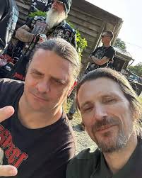 Chuck Billy (Testament) and George Fisher (Cannibal Corpse)