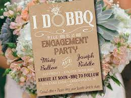Get your engagement party invitations right here and enjoy stylish options, like this i do bbq design. I Do Bbq Engagement Party Invitation Template Kraft Wedding Shower Template Rustic Wedd Engagement Party Invitations Wedding Party Invites Engagement Party