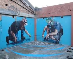 Designing The Flood Barrier Fortitude Valley Brisbane 27 Jaw Dropping Works Of Street Art So Big They Will Nev Urban Street Art Best Street Art Street Art