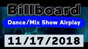 Billboard Top 40 Dance Mix Show Airplay Songs November 17 2018