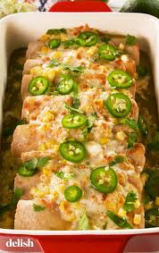 Street Corn Enchiladas Are Loaded With Cheese Recipe Corn Recipes Food Cheesy Enchiladas