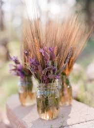 Silk wedding bouquet in white. 30 Fall Rustic Country Wheat Wedding Decor Ideas Deer Pearl Flowers