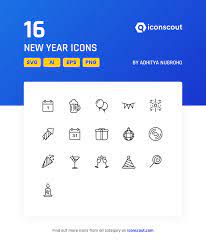 Download New Year Icon Pack Available In Svg Png Eps Ai Icon Fonts Icon Pack Icon Icon Font