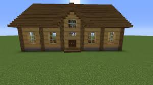 In this minecraft house ideas, the house is big and wide (although the shape is regular and boxy). Minecraft Wood House Designs