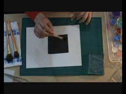 And here the same stamp has been given the gold treatment and the look is very opulent. Mica Pigments For Cardmaking Project Youtube