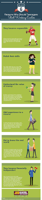 6 Reasons Why Should Teenagers Start Working Earlier Infographic Teenager Career Inspiration Career Planning
