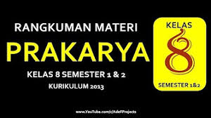 Download perangkat pembelajaran prakarya smp kelas 8 kurikulum 2013 revisi 2020 ini ialah hal para pengajar baik yang mengajar di smp/mts kelas 8 sudah di pastikan sibuk dengan menerapkan. Pelajaran Prakarya Kelas 8 Youtube