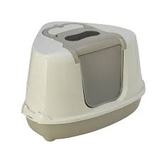 Moderna Flip Corner Cat Litter Box Gray Statelinetack Com Cat Litter Litter Box Cat Litter Box