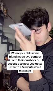 Delusional Friend Crush Encounter Reaction