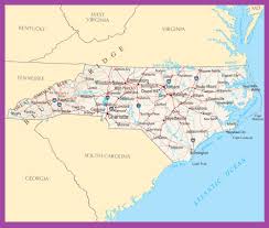 Printable road map of north carolina. North Carolina Political Map Large Printable Standard Map Whatsanswer