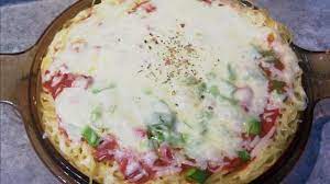 Spaghetti Pizza Pie Recipe Yummly Recipe Recipes Pizza Pie Recipe Pizza Pie