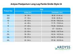 8 Best Ardyss Body Magic Sizing Charts Images Waist