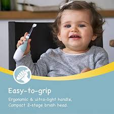 Papablic Babyhandy 2 Stage Sonic Electric Toothbrush For Babies And Toddlers Ages 0 3 Years Toddler Age Toddler Life Baby Toddler