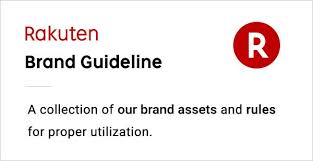 Brand Guideline Rakuten Inc Brand Guidelines Brand Assets Brand Management