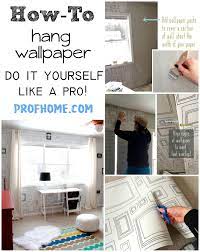 Profhome Shop How To Hang Wallpaper How To Install Wallpaper Wallpapering Tips