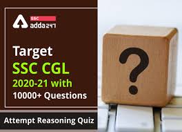 Prepare with the latest & updated study material to ace your dream. Target Ssc Cgl 10 000 Questions Reasoning Questions For Ssc Cgl Day 147 Part 5