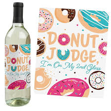 From fizzy moscato d'asti to rich and luscious sauternes or nutty tawny port, sweet wines are nothing to sneer at. Donut Worry Let S Party Doughnut Party Decorations For Women And Men Wine Bottle Label Stickers Set Of 4 Walmart Com In 2021 Wine Bottle Doughnut Party Sticker Labels