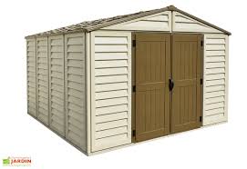 Abri De Jardin En Pvc Duramax Beige 10 M Woodstyle Premium 10 X 10 En 2020 Abri De Jardin Abri De Jardin Pvc Abri