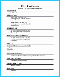 Graduation is an exciting time. How To Make A High School Student Resume For First Job