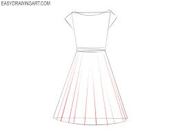 There are easy pictures to draw everywhere you look. How To Draw A Dress Easy Drawing Art
