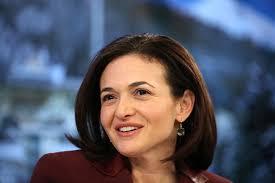 Sheryl Sandberg and Anna Maria Chávez
