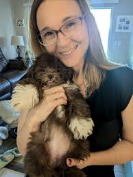 The new member of our family, Ginger, 8 weeks old!