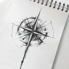 Black And White Compass Tattoo Design 1001 Beautiful Tattoo Design Ideas And How To Choose The Best For You Compass Tattoo Design Compass Tattoo Sketch Style Tattoos