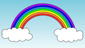 How To Draw A Rainbow Coloring Pages Learn Colours For Children Kids Coloring Pages Rainbow Pictures Cool Coloring Pages