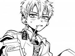 Cute anime wallpaper cartoon wallpaper wallpaper ideas anime manga anime art gothic anime black and white wallpaper manga pages animes wallpapers. Minamoto Kou Jibaku Shounen Hanako Kun Zerochan Anime Image Board
