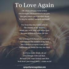 When an animal dies that has been especially close to someone here, that pet goes to rainbow bridge. Cat Loss Poems Archives Sympathy Card Messages