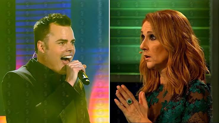 Marc Martel sings “Somebody to Love” for Céline Dion - The Music Man