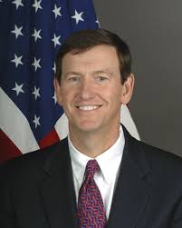 Назначение: 59-CF-DS-30299-06] Официальный портрет Томаса Хаффакера,  генерального консула США в Калгари, Канада [Оформление: Марк Стюарт