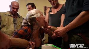 MONSTER COCK GANG e04: He Shared Girlfriend With Cousins - FAPCAT