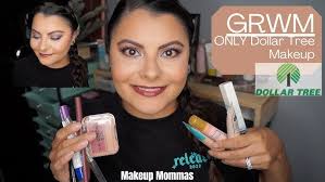 GRWM USING ONLY DOLLAR TREE MAKEUP