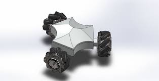 Mecanum Wheel Robot 3d Print Model In 2020 Print Models Mecanum Wheel 3d Printing
