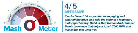 That's where you meet it. Ford V Ferrari Review Matt Damon And Christian Bale S Bromance Touches 7000 Rpm In This Motorsport Rivalry Entertainment