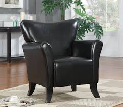 Whether you're looking for traditional, upholstered dining room chairs in indianapolis or contemporary living room accent chairs for sale in chicago, you'll find the perfect style without. Black Faux Leather Accent Chair