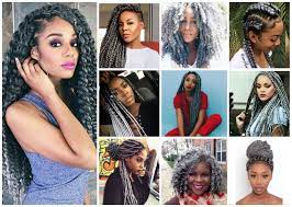 13 Drool-Worthy Gray Braids Inspiration Styles - JJBraids