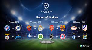 Round of 16 2nd leg. Champions League 2015 2016 Round Of 16 Draw Sofascore News