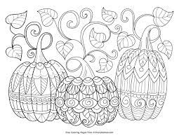 The spruce / miguel co these thanksgiving coloring pages can be printed off in minutes, making them a quick activ. Free Halloween Coloring Pages For Adults Kids Happiness Is Homemade